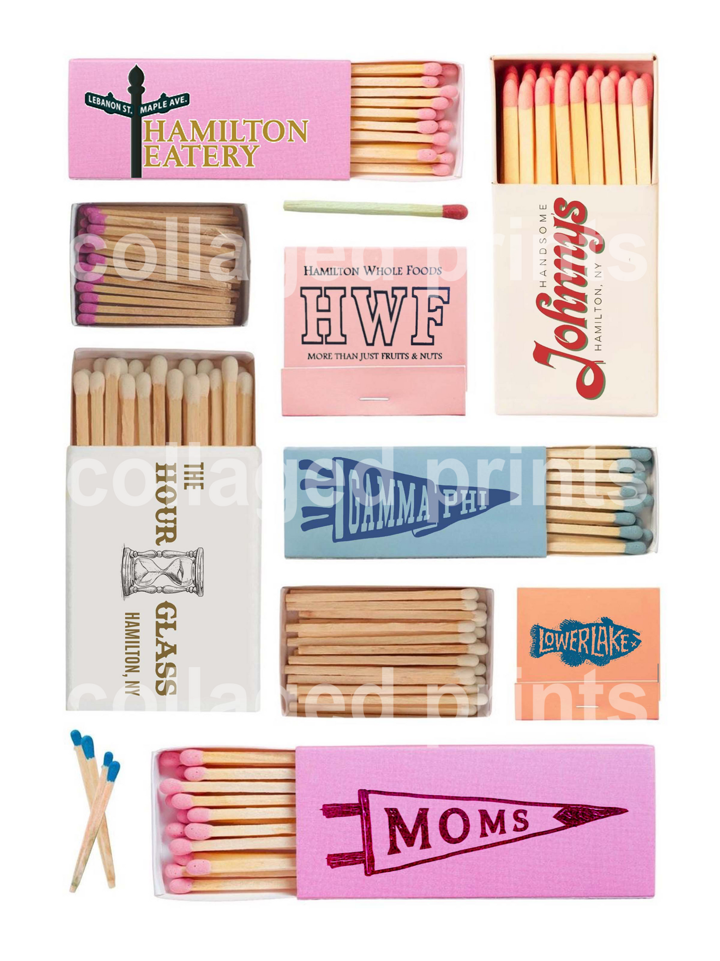 Colgate GPhi Matchbook Print