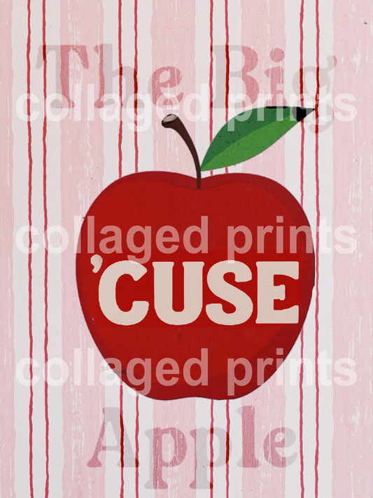 The Big Apple Print