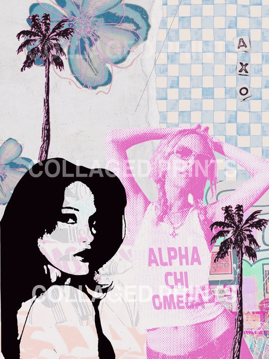 AXO girls print