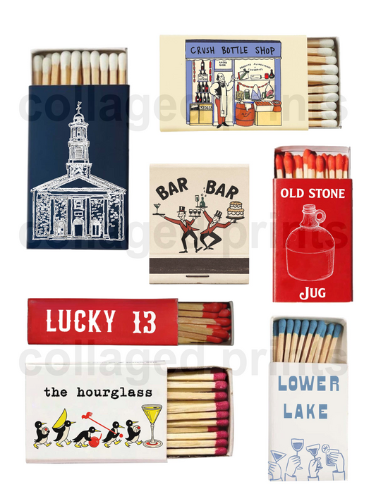 Classic Matchbook Print