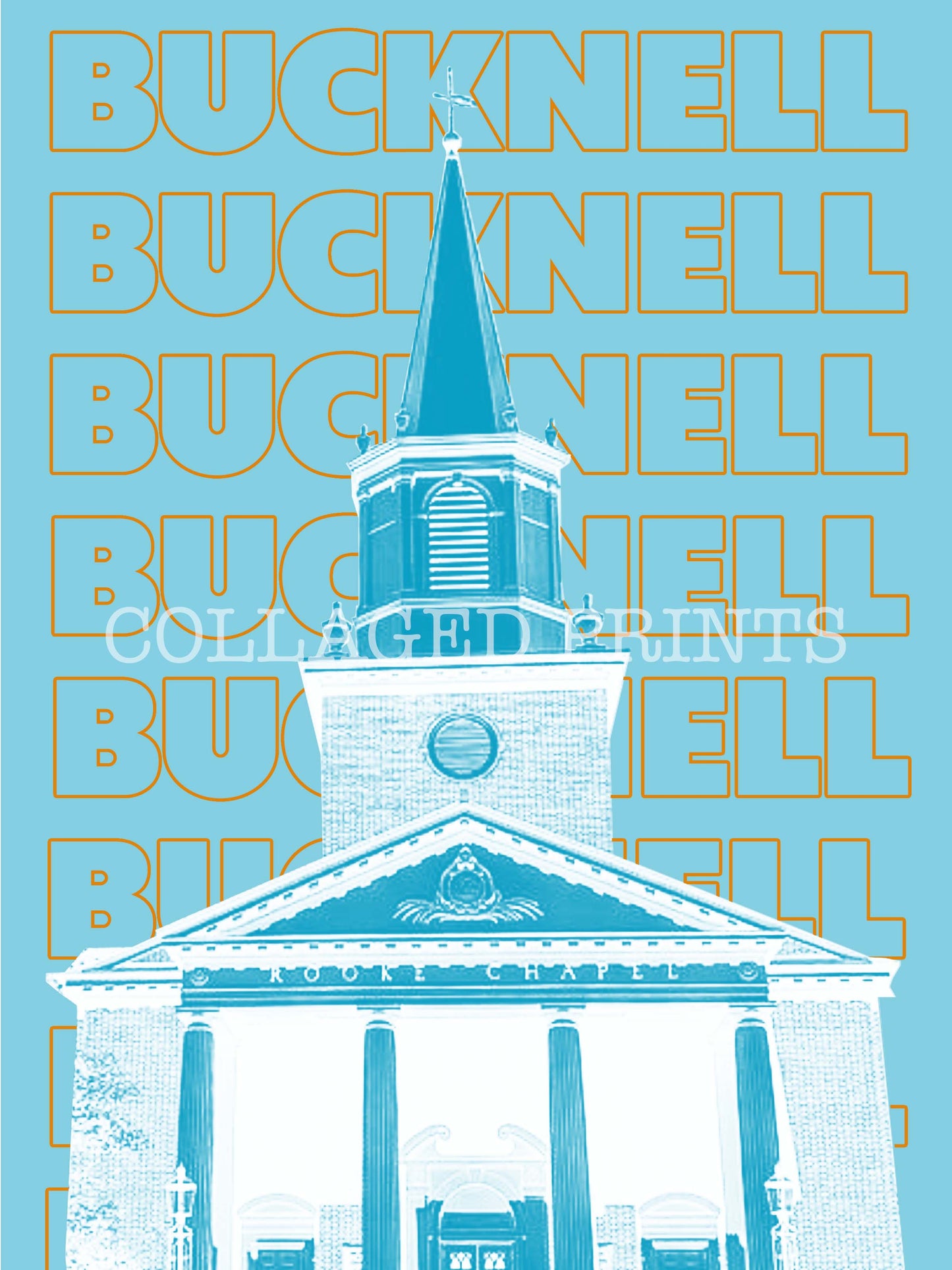 bucknell chapel print