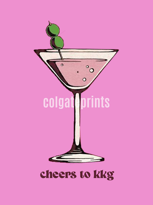 cheers to kkg print