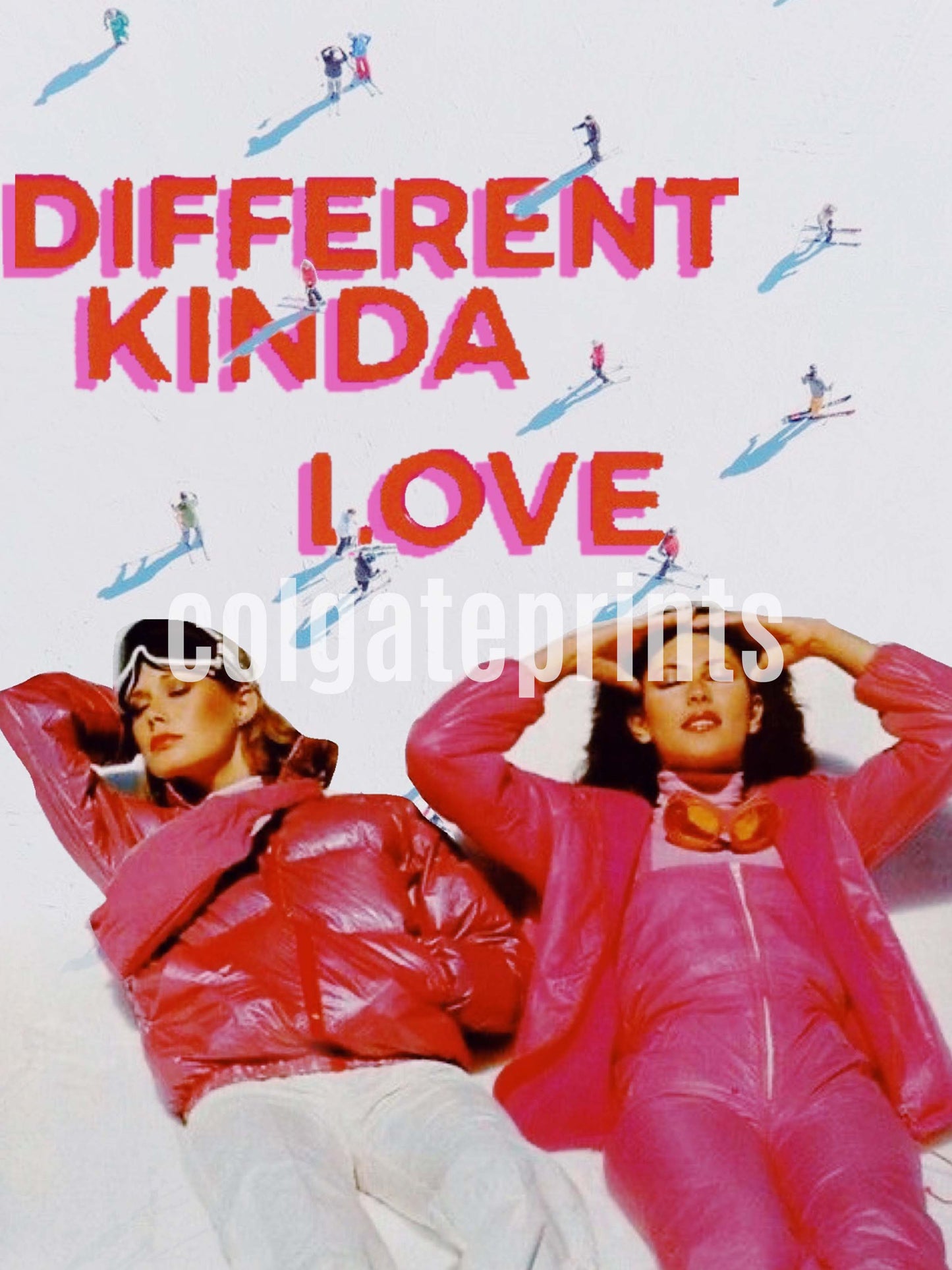 different kinda love print