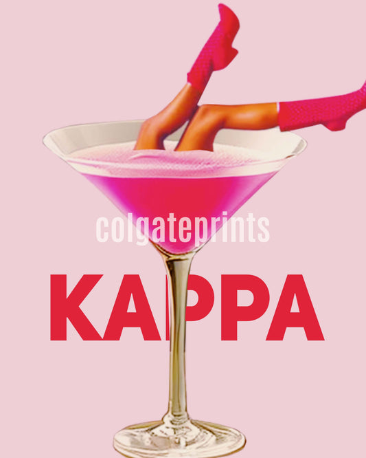 kappa pink boots print