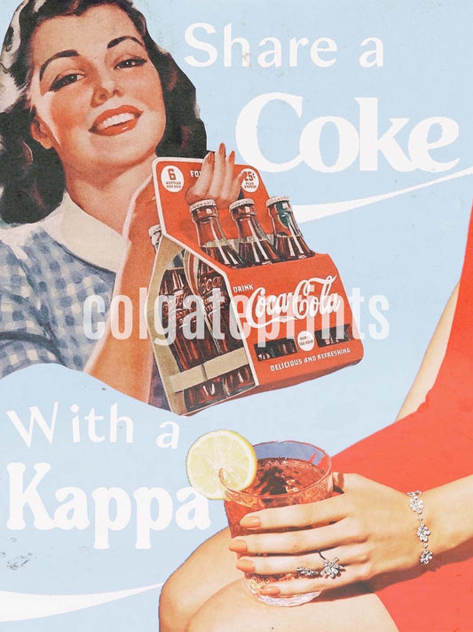 share a coke with a kappa print